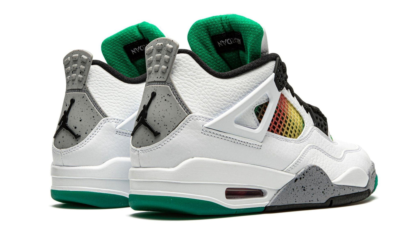 AIR JORDAN 4 RETRO  "Rasta - Lucid Green"