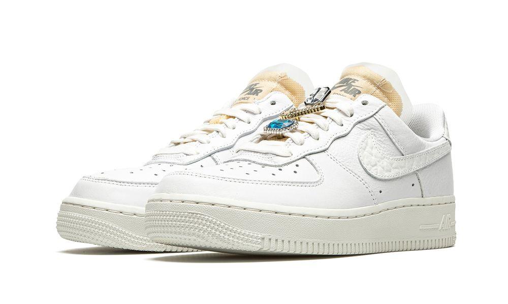 WMNS NIKE AIR FORCE 1 LOW PRM "Jewels White"
