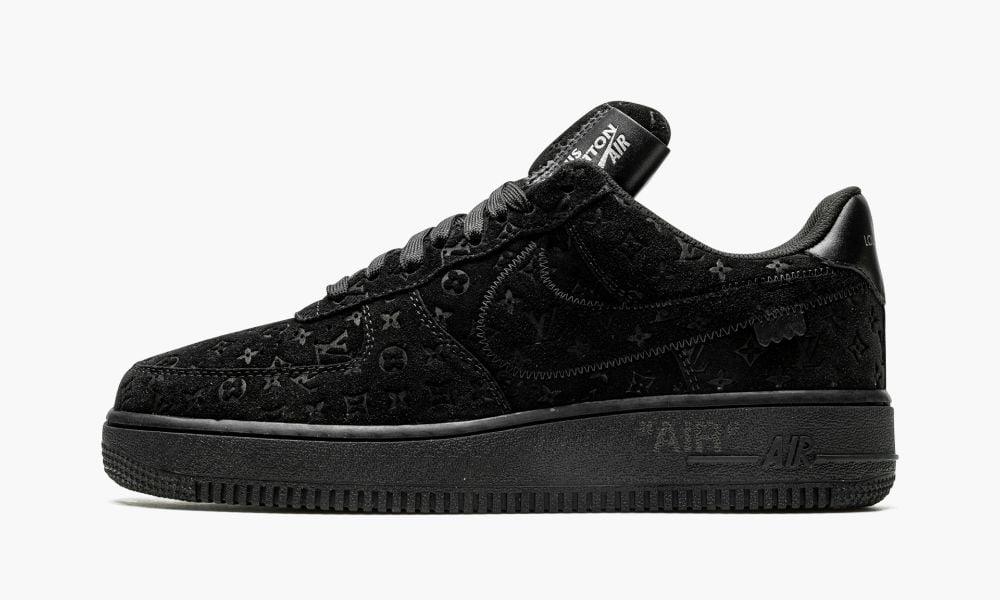 LV AIR FORCE 1 LOW "Virgil Abloh - BLACK/BLACK"