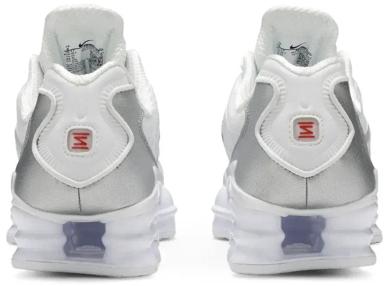 Nike Shox TL White Metallic Silver