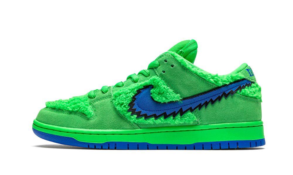 SB DUNK LOW "Grateful Dead - Green Bear"